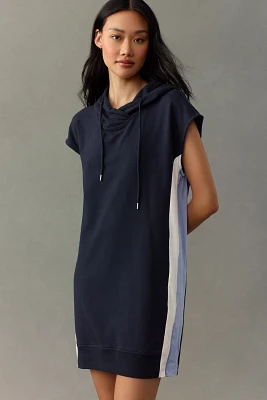 Sundays Mina Short-Sleeve Hoodie Mini Dress