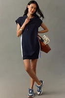 Sundays Mina Short-Sleeve Hoodie Mini Dress
