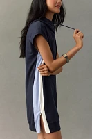 Sundays Mina Short-Sleeve Hoodie Mini Dress