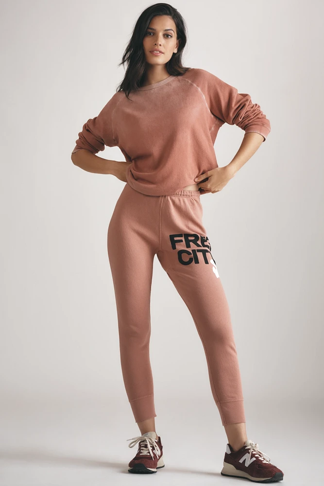 FREECITY Graphic Jogger Sweatpants