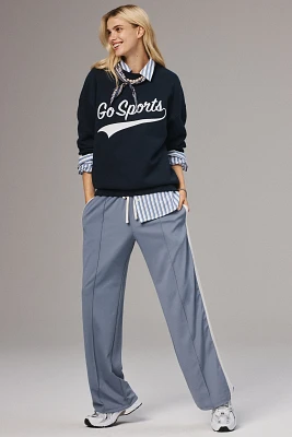 Daily Practice by Anthropologie Side-Stripe Track Pants