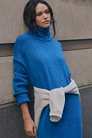 Daily Practice by Anthropologie Karigan Sweater Midi Dress: Turtleneck Edition