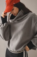 Daily Practice Mock-Neck Boxy Sweatshirt