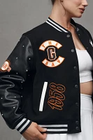 The Wild Collective x Anthropologie MLB Letterman Jacket