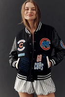 The Wild Collective x Anthropologie MLB Letterman Jacket
