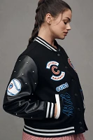 The Wild Collective x Anthropologie MLB Letterman Jacket