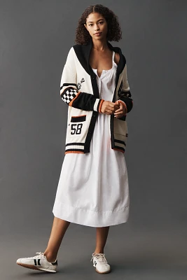 The Wild Collective x Anthropologie MLB Cotton Cardigan Sweater