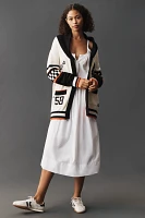 The Wild Collective x Anthropologie MLB Cotton Cardigan Sweater