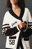 The Wild Collective x Anthropologie MLB Cotton Cardigan Sweater