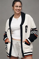The Wild Collective x Anthropologie MLB Cotton Cardigan Sweater