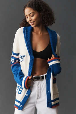 The Wild Collective x Anthropologie MLB Cotton Cardigan Sweater