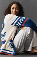 The Wild Collective x Anthro Cotton MLB Cardigan Sweater