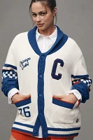 The Wild Collective x Anthro Cotton MLB Cardigan Sweater