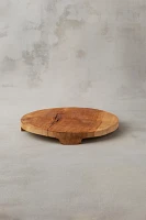 Footed Teak Serving Board