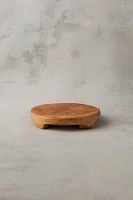 Footed Teak Serving Board