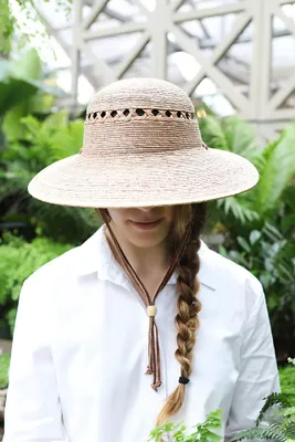 Lattice Palm Hat