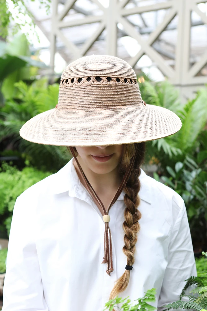 Lattice Palm Hat