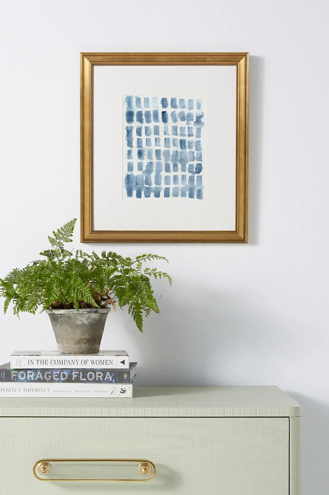 Blue Wash Blocks Wall Art