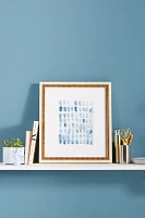 Blue Wash Blocks Wall Art