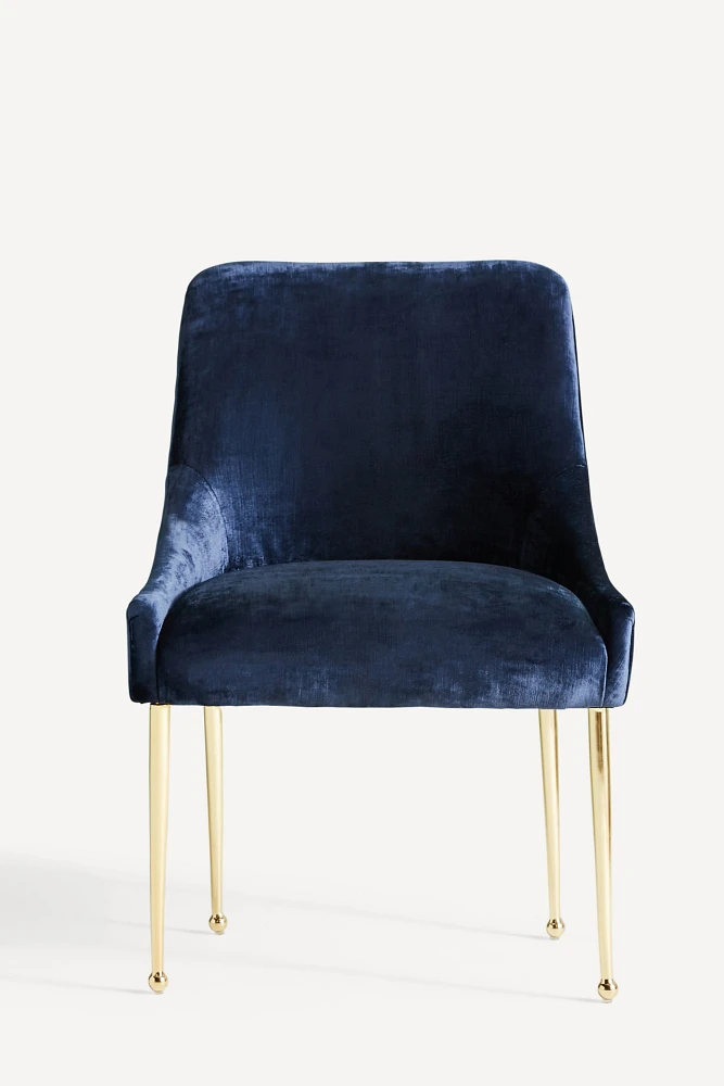 Slub Velvet Elowen Chair