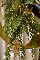 Faux Cedar Garland, Evergreen