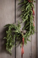 Faux Cedar Garland, Evergreen