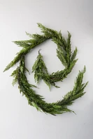 Faux Cedar Garland, Evergreen