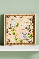 Two Birds A Tree Wall Art