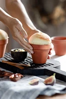 Flower Pot Bread Making Kit, Set of 4