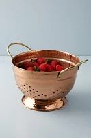 Hammered Copper Colander