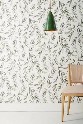 Magnolia Home Olive Branch Wallpaper