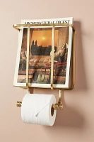 Magazine And Toilet Paper Holder