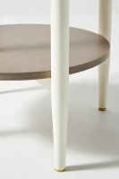 Geo-Marquetry Side Table