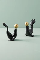 Sea Lions Bookends