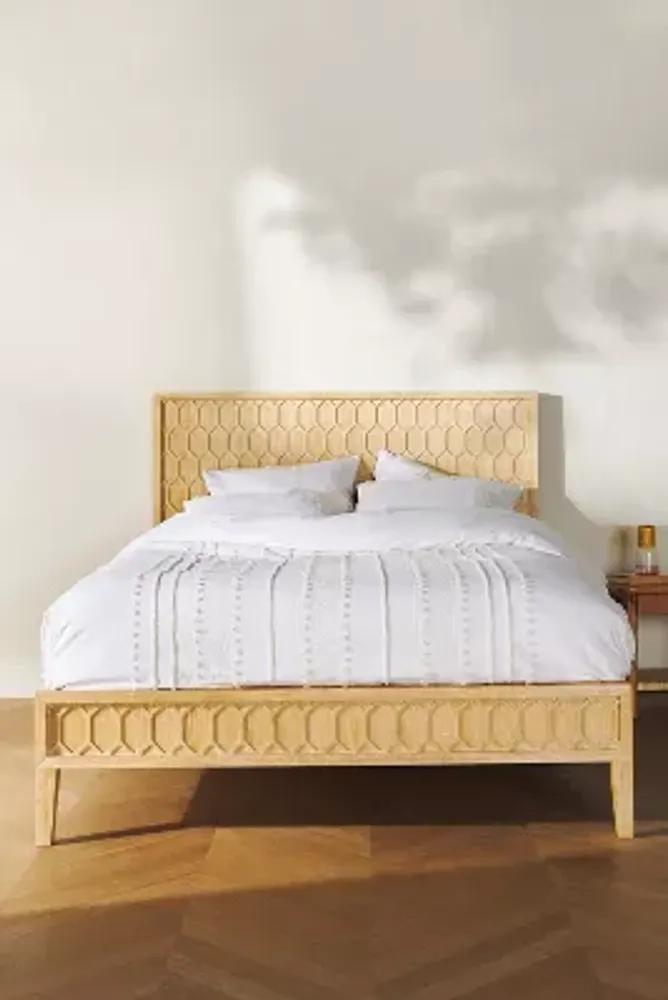 Textured Trellis Bed