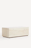 Grayson Rectangular 44" Marble Coffee Table