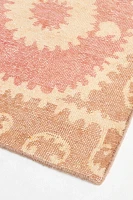 Mila Suzani Hand-Knotted Wool Rug