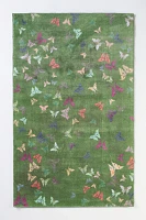 Mari Printed Butterflies Tufted Rug