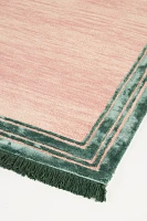 Wool Blend Tufted Tassel Rug