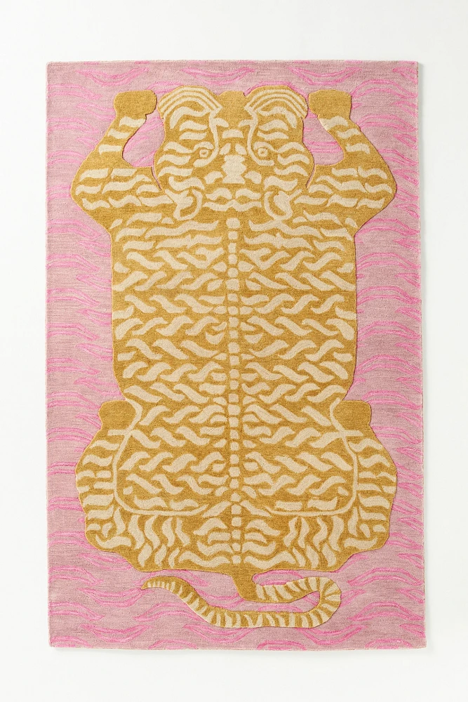 Tiger Hand-Tufted Wool Rug