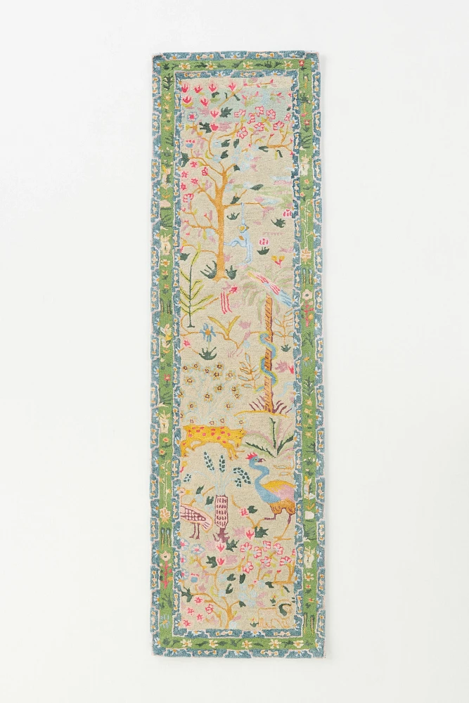 Tales Menagerie Tufted Wool-Viscose Blend Rug
