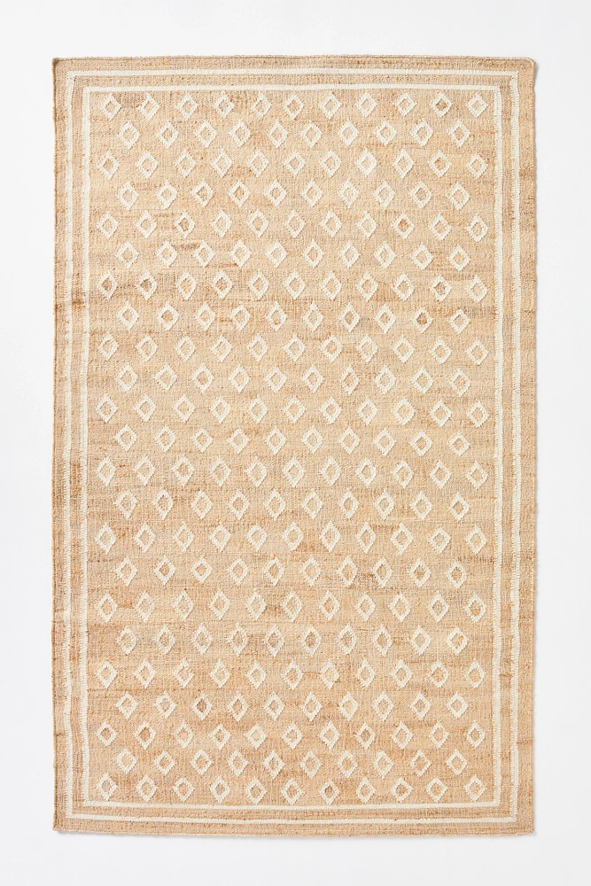 Handwoven Orchard Diamond Rug