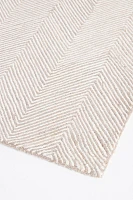 Hand-Tufted Wool Geometric Charles Rug