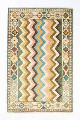 Hand-Knotted Nomad Rug