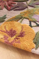 Nathalie Lete Tufted Wool Flower Rug