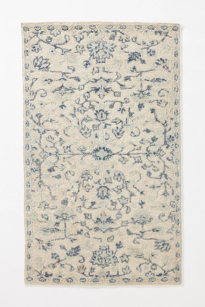 Nedda Hand-Knotted Wool Blend Rug