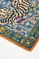 Agnes Tiger Tufted Wool-Viscose Blend Rug