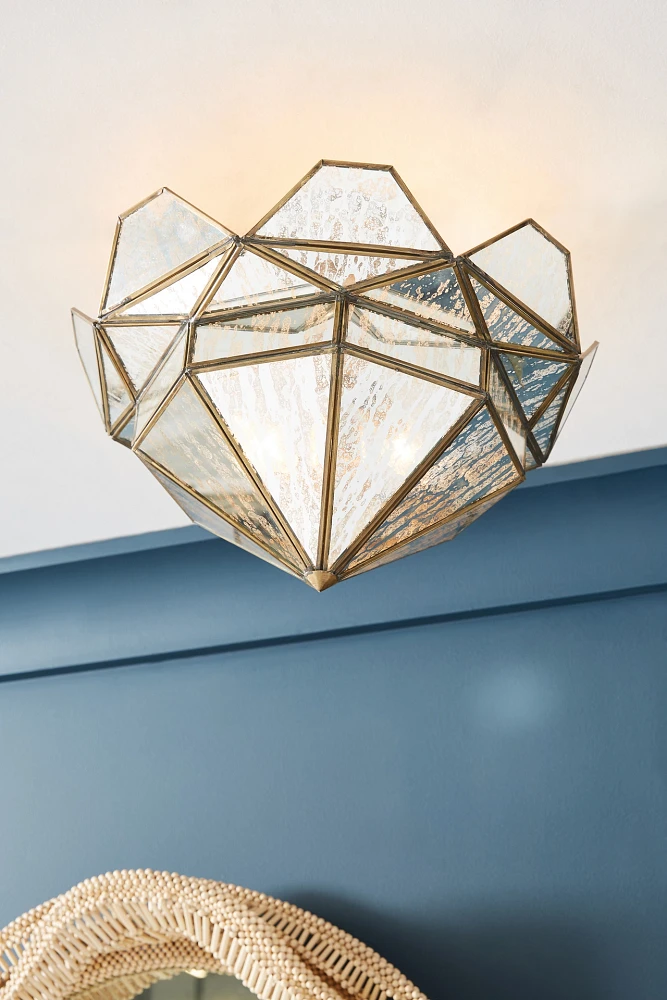 Marquise Lantern Flush Mount