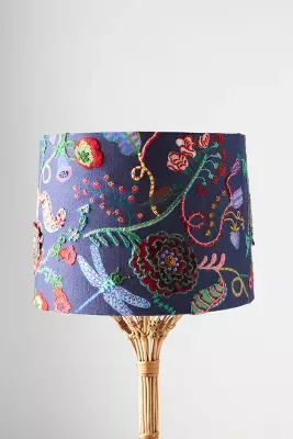 Embroidered Larson Lamp Shade
