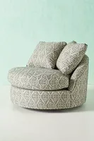 Barwick Indoor/Outdoor Swivel Chair